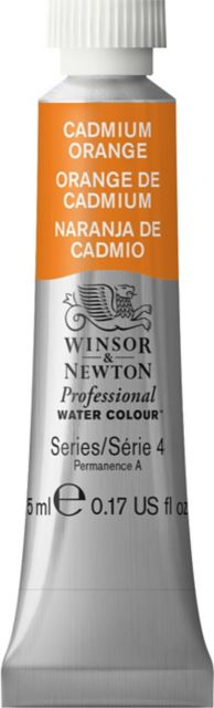 Professional Watercolor 5mL Cadmium Orange