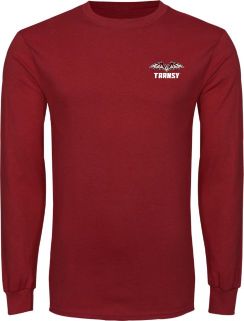 Transylvania Long Sleeve T Shirt Primary Athletics Mark - ONLINE ONLY