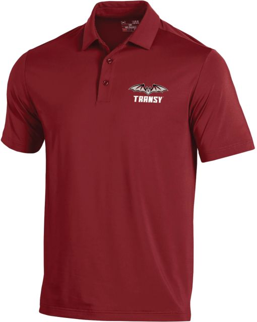 Transylvania Under Armour Performance Polo Primary Athletics Mark - ONLINE ONLY