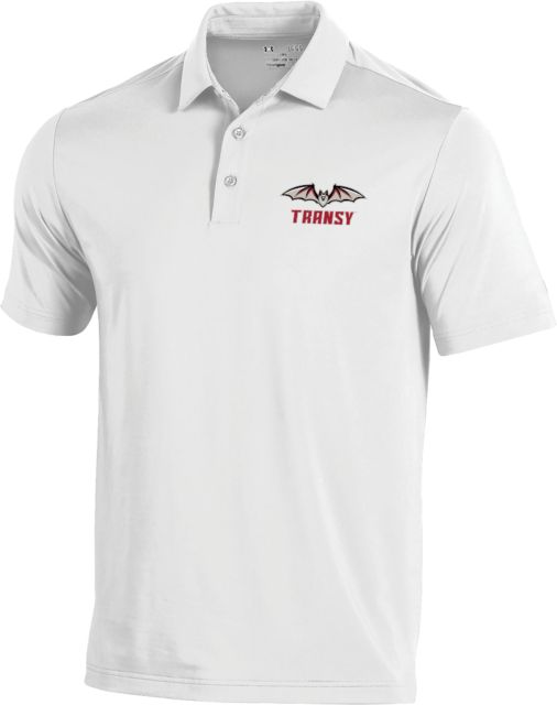 Transylvania Under Armour Performance Polo Primary Athletics Mark - ONLINE ONLY